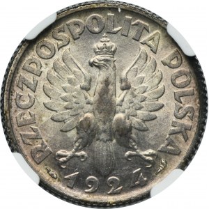 Femme et oreilles, 1 or Paris 1924 - NGC MS62