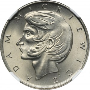 10 zlatých 1975 Adam Mickiewicz - NGC MS67 - KRÁSNE