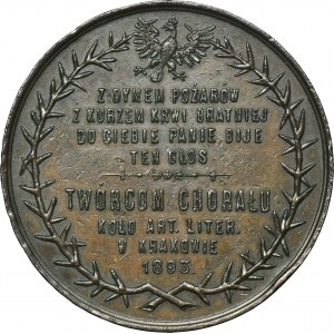 Medal Kornel Ujejski i Józef Nikorowicz 1893