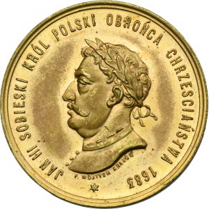 Jan III Sobieski, Medal 200. rocznica Odsieczy Wiedeńskiej 1883