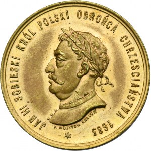 Jan III Sobieski, Medal 200th anniversary of the Relief of Wien 1883