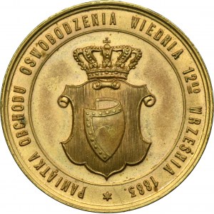 Jan III Sobieski, Medal 200th anniversary of the Relief of Wien 1883