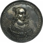 Ladislaus IV Vasa, Wedding Medal with Marie Louise Gonzaga 1646 - RARE