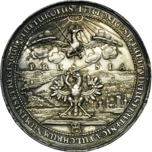 Jan II Kazimierz, Medal na 200-lecie przyłączenia Prus do Polski 1654