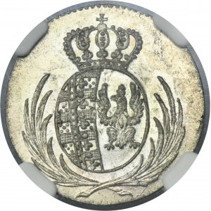 Varšavské vojvodstvo, 5 grošov Varšava 1811 IS - NGC MS61