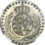 Księstwo Warszawskie, 10 groszy Warszawa 1813 IB - NGC MS64 - ex. Karolkiewicz