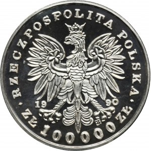 MAŁY TRYPTYK, 100.000 złotych 1990 Kościuszko