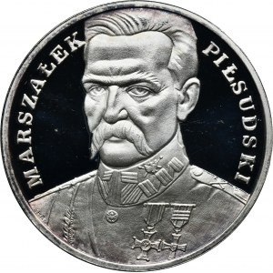 MAŁY TRYPTYK, 100.000 złotych 1990 Piłsudski