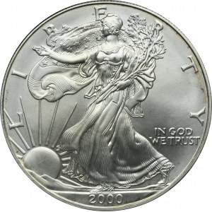 USA, 1 Dolar Filadelfia 2000 - Walking Liberty