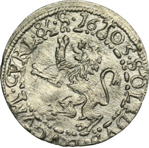 Duchy of Courland, Friedrich and Wilhelm Kettler, Schilling Mitau 1605 - RARE