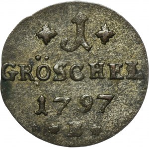 Silesia, Prussian rule, Friedrich Wilhelm II, 1 Gröschel Breslau 1797 B