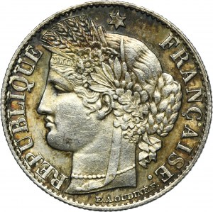 Francie, Třetí republika, 50 centimů Paříž 1887 A