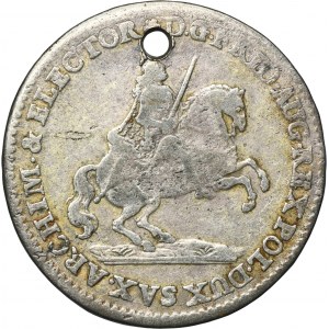 Augustus III of Poland, 2 Groschen Dresden 1741