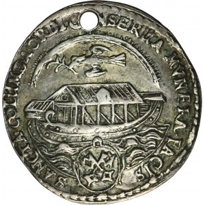 Germany, City of Regensburg, Ducat in silver 1649 - Peace of Westphalia