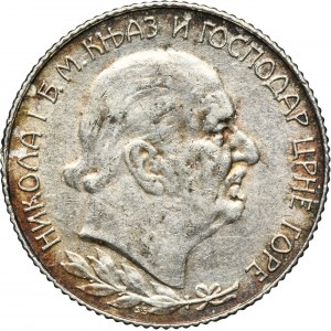 Montenegro, Nicholas I, 1 Perper Paris 1909