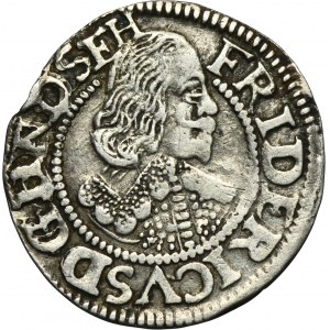 Allemagne, Principauté de Schleswig-Holstein-Gottorp, Frédéric III, 1/16 thaler Schleswig 1646