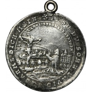 Germany, Duchy of Sachsen-Coburg-Saalfeld, Franz Josias, Ducat in silver Saalfeld 1745