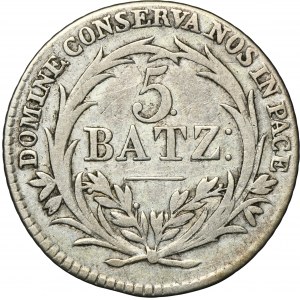 Switzerland, Canton of Lucerne, 5 Batzen 1816