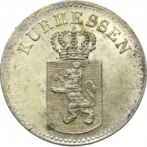 Germany, Electorate of Hesse, Wilhelm II, 6 Kreuzer Kassel 1833