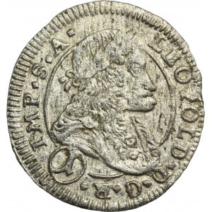 Austria, Leopold I, 1 Kruzer Kuttenberg 1703