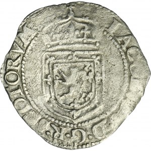 Szkocja, Jakub VI, 1/4 Thistle Merk Edynburg 1602