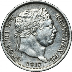 Great Britain, George III, 1 Shilling London 1817