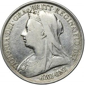 Great Britain Victoria, 1 Crown London 1896