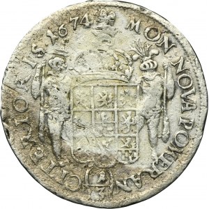 Pomerania, Swedish rule, Karl XI, 1/3 Thaler (1/2 gulden) Stettin 1674