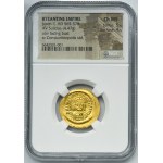 Cesarstwo Bizantyjskie, Justyn II, Solidus - NGC Ch MS