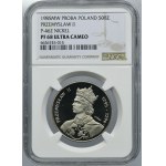 ÉCHANTILLON DE NICHOLS, 500 or 1985 Przemyslaw II - NGC PF68 ULTRA CAMEO
