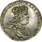 VZORKA, August III Sas, Koruna zlatá (30 grošov) Drážďany 1762 - VEĽKÁ rarita, ex. Potocki