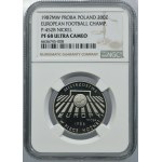 PRÓBA NIKIEL, 200 złotych 1987 Mistrzostwa Europy w Piłce Nożnej 1988 - NGC PF68 ULTRA CAMEO