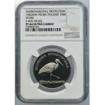 PRÓBA NIKIEL, 100 złotych 1982 Ochrona Środowiska Bocian - NGC PF66 ULTRA CAMEO