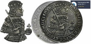 Władysław IV Waza, Talar Toruń 1642 MS - NGC AU53 - DUŻA RZADKOŚĆ