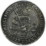 Ladislav IV Vasa, Thaler Toruń 1642 MS - NGC AU53 - VEĽMI ZRADKÝ