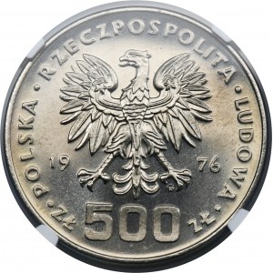 ÉCHANTILLON DE NICHOLS, 500 or 1976 Tadeusz Kościuszko - NGC MS67
