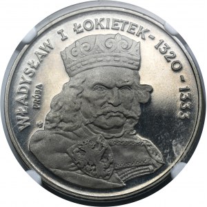 PRÓBA NIKIEL, 500 złotych 1986 Władysław I Łokietek - NGC PF68 ULTRA CAMEO