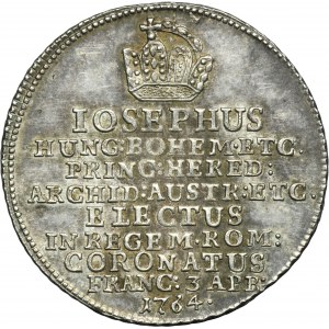 Austria, Maria Theresa, Coronation token Frankfurt 1764