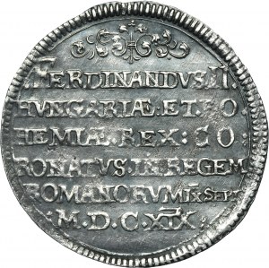 Austria, Ferdinand II, Coronation token Frankfurt 1619 - VERY RARE