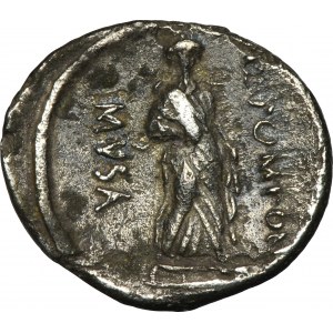 Roman Republic, Q. Pomponius Musa, Denarius