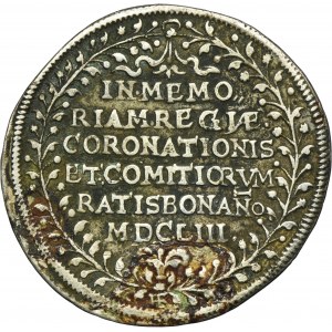 Germany, City of Regensburg, Ferdinand IV, Regensburg Coronation Token 1653 - VERY RARE
