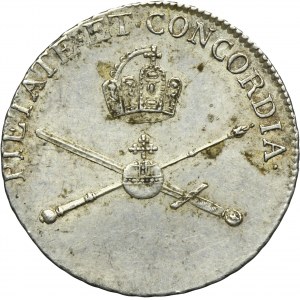Austria, Leopold II, Coronation token Frankfurt 1790
