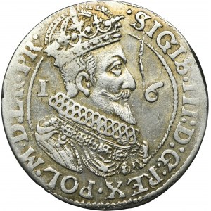 Sigismund III Vasa, 1/4 Thaler Danzig 1624/3 - PR•