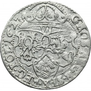 Sigismund III Vasa, 6 Groschen Krakau 1627