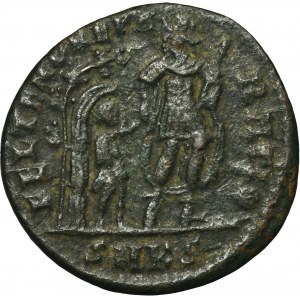 Roman Imperial, Constans, Follis