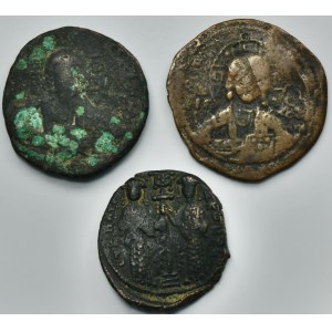 Set, Byzantine Empire, AE (3 pcs.)