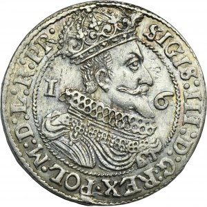 Sigismund III Vasa, 1/4 Thaler Danzig 1625 - PR•