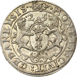 Sigismund III Vasa, 1/4 Thaler Danzig 1625 - PR•