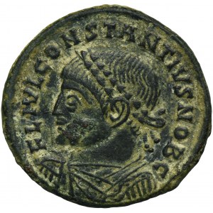 Roman Imperial, Constantius II, Follis