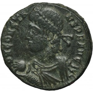 Roman Imperial, Constans, Follis